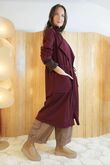 Rein Lightweight Trench Burgundy /7=